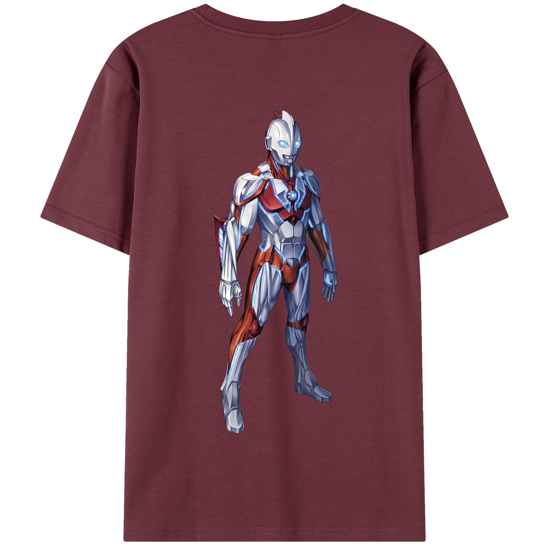 （画像用） ウルトラマン Ultraman 綿100％半袖Tシャツ（背面プリント）